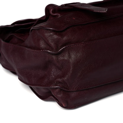 Proenza Schouler Lambskin PS1 Large Satchel Oxblood 8 of 12