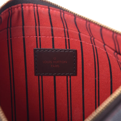 Louis Vuitton Damier Ebene Neverfull MM GM Pochette 6 of 8