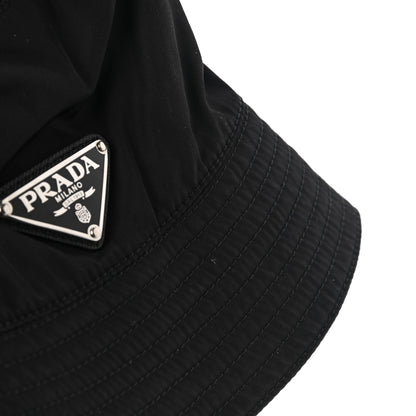 Prada Nylon Bucket Hat S Black 9 of 10