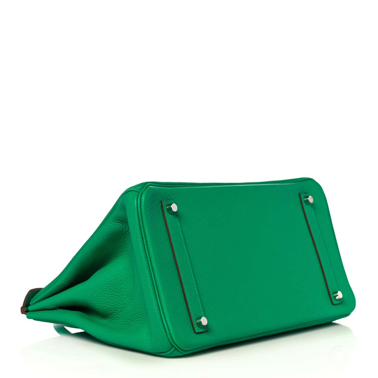Hermes Taurillon Clemence Birkin 35 Menthe 5 of 34