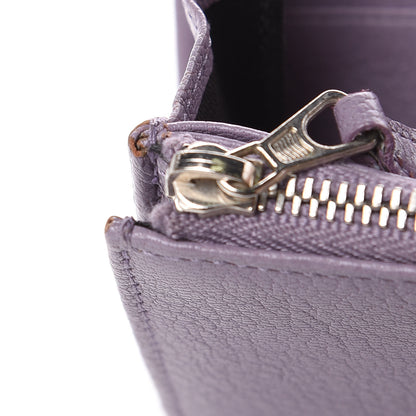 Balenciaga Agneau Giant 12 Silver Hardware Money Wallet Glycine 11 of 13
