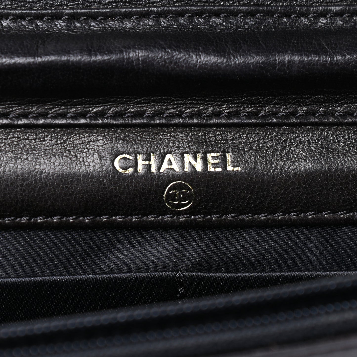 Nylon Travel Wallet On Chain WOC Black