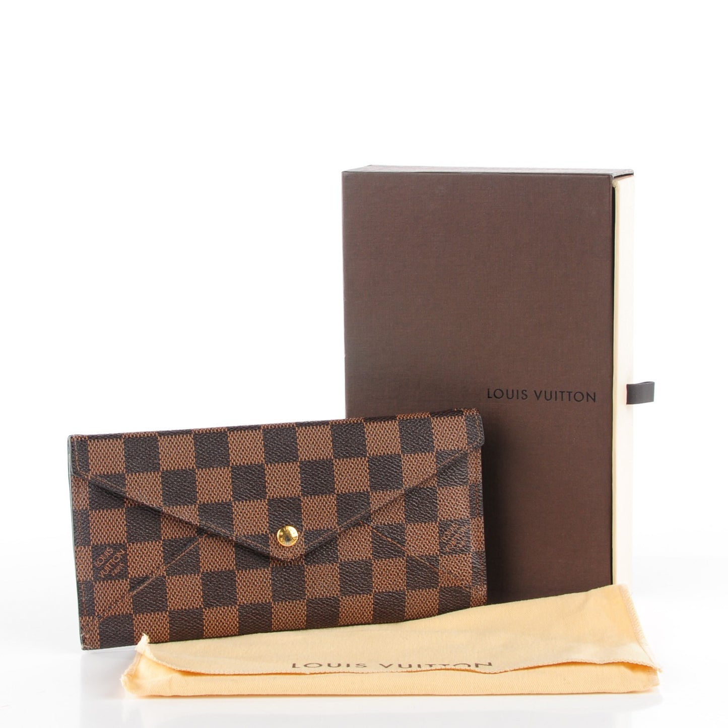 Damier Ebene Long Origami Wallet