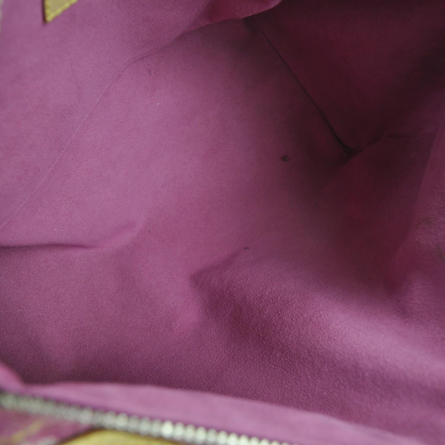 Louis Vuitton Monogram Denim Neo Speedy Fuchsia 6 of 9