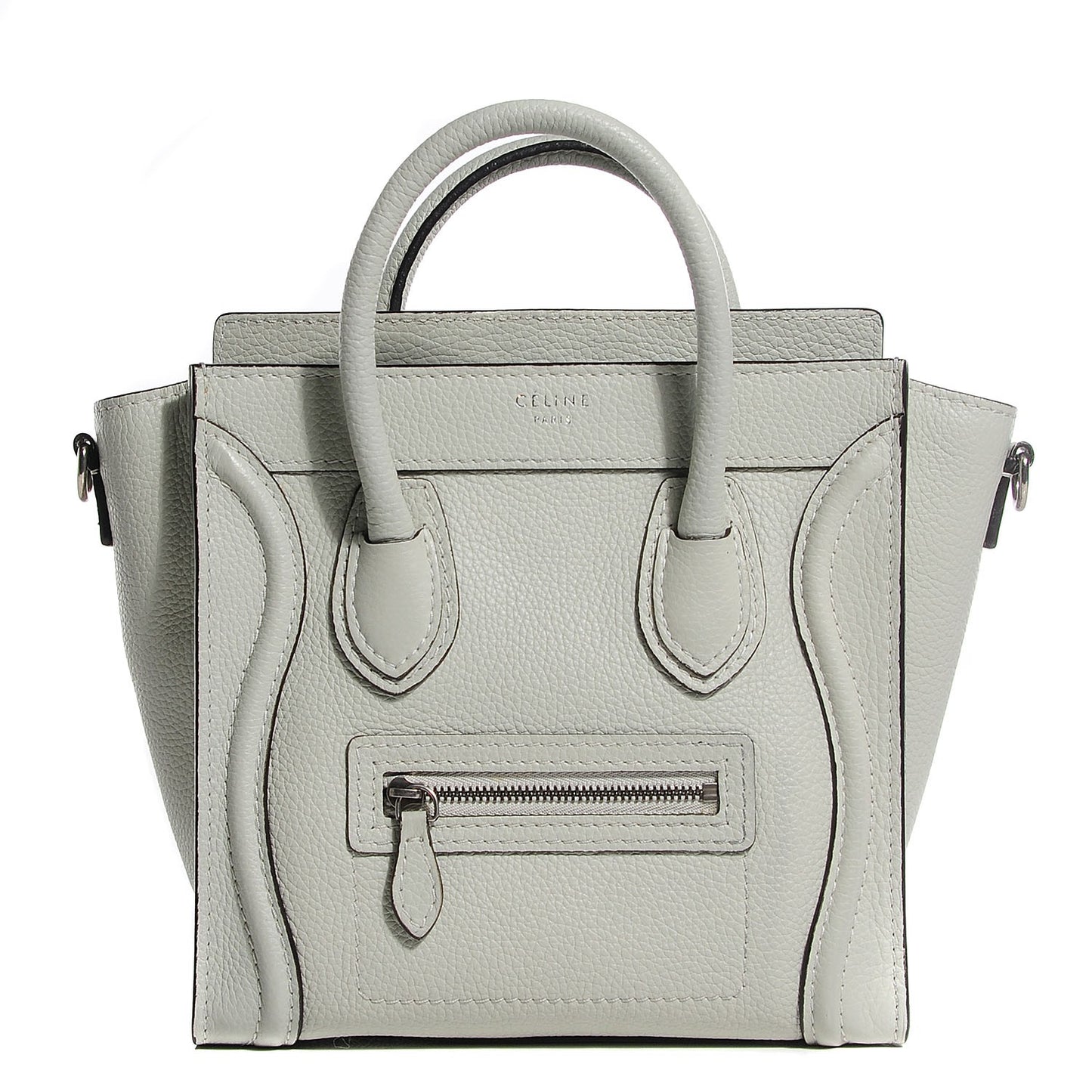 Drummed Calfskin Nano Luggage Lune