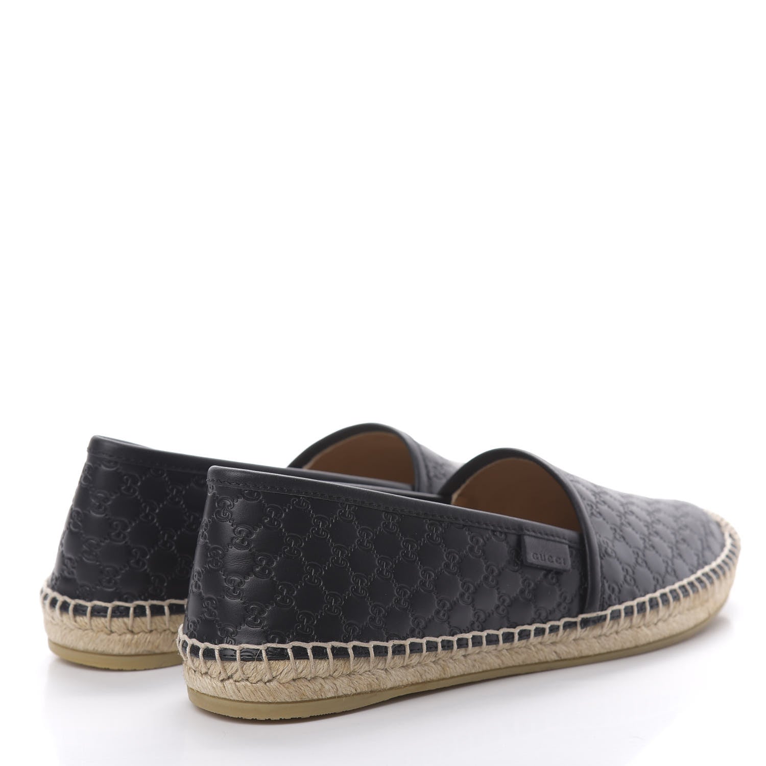 Gucci Microguccissima Signature Espadrilles 37.5 Black 4 of 8
