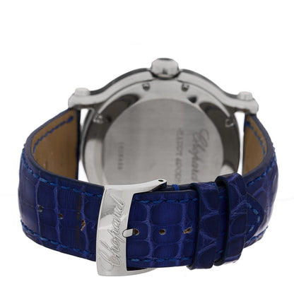 Chopard Stainless Steel Alligator 5 Diamond 42mm Happy Sport Quartz Watch 3 of 4