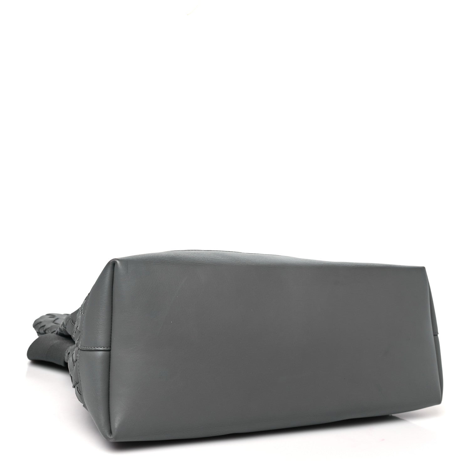 Bottega Veneta Nappa Intrecciato Large Fold Crossbody Messenger Thunder 4 of 11