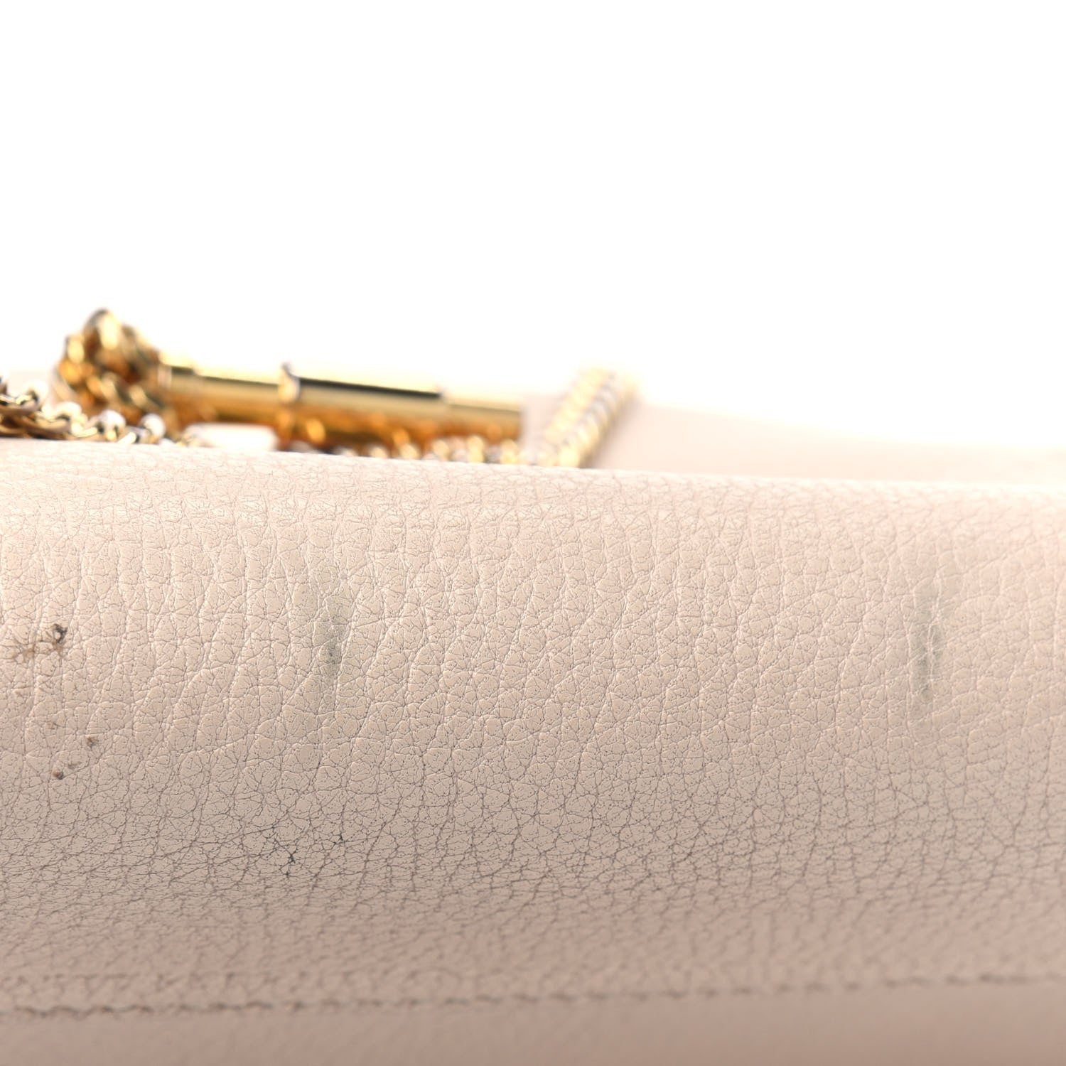 Chloe Grained Lambskin Mini Drew Shoulder Bag Biscotti Beige 19 of 20