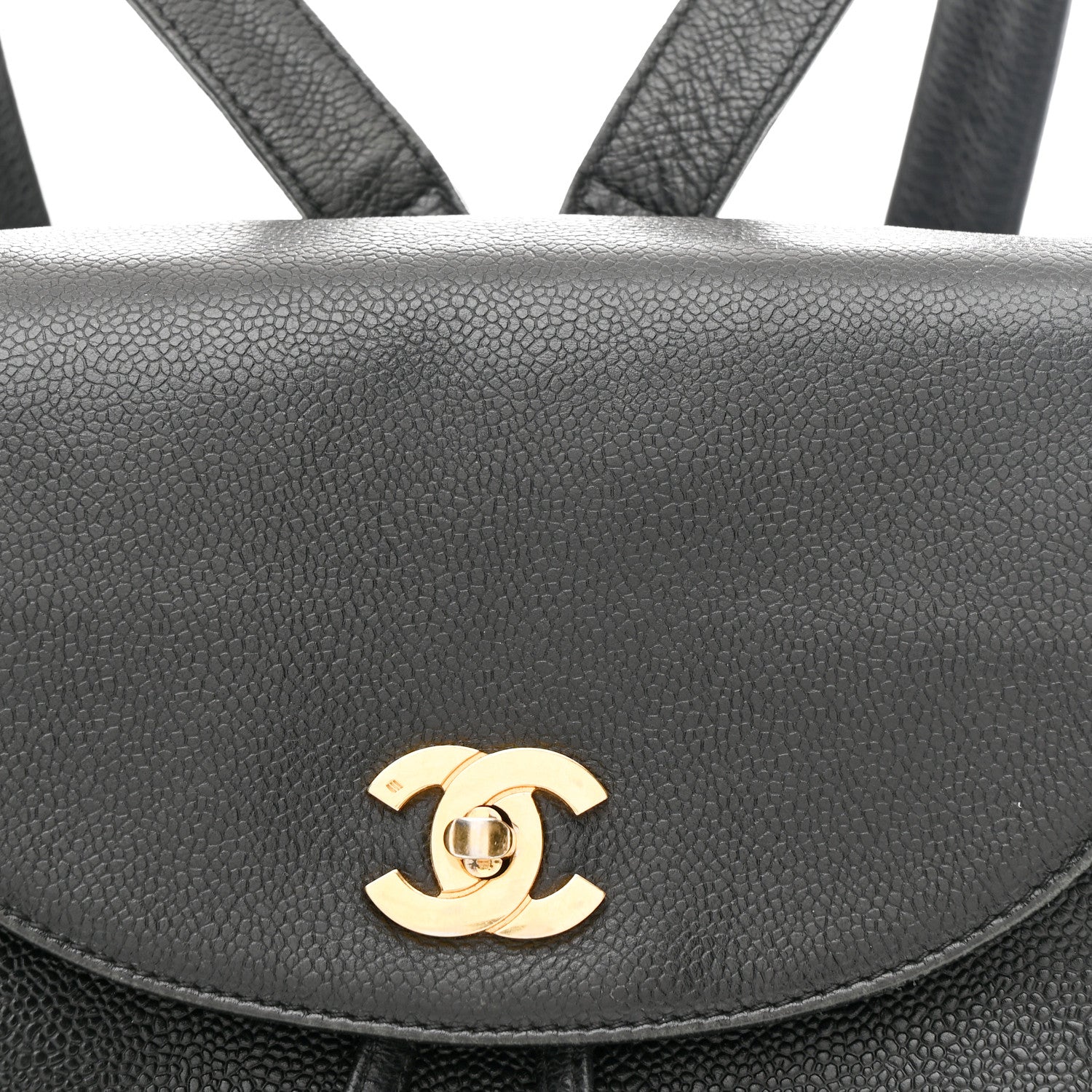Chanel Caviar CC Backpack Black 8 of 10