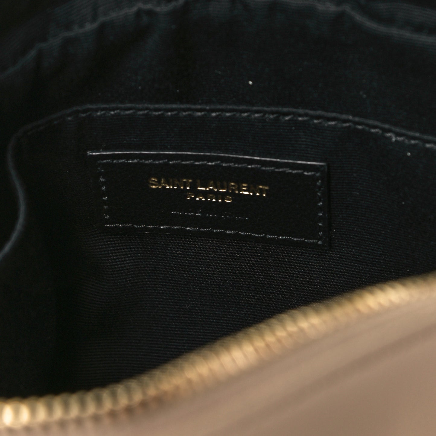 Calfskin Matelasse Monogram Lou Camera Bag Dark Beige