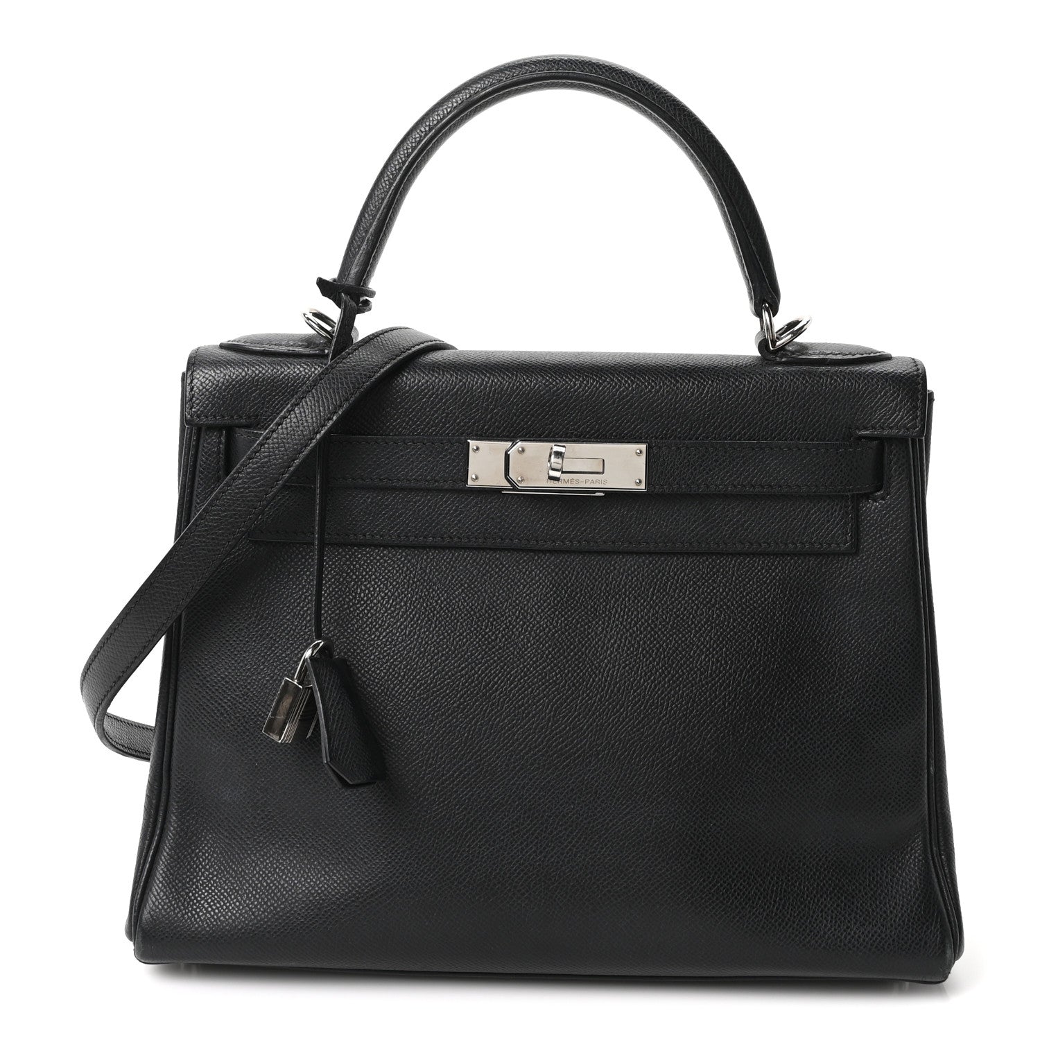 Hermes Epsom Kelly Retourne 28 Black 1 of 10
