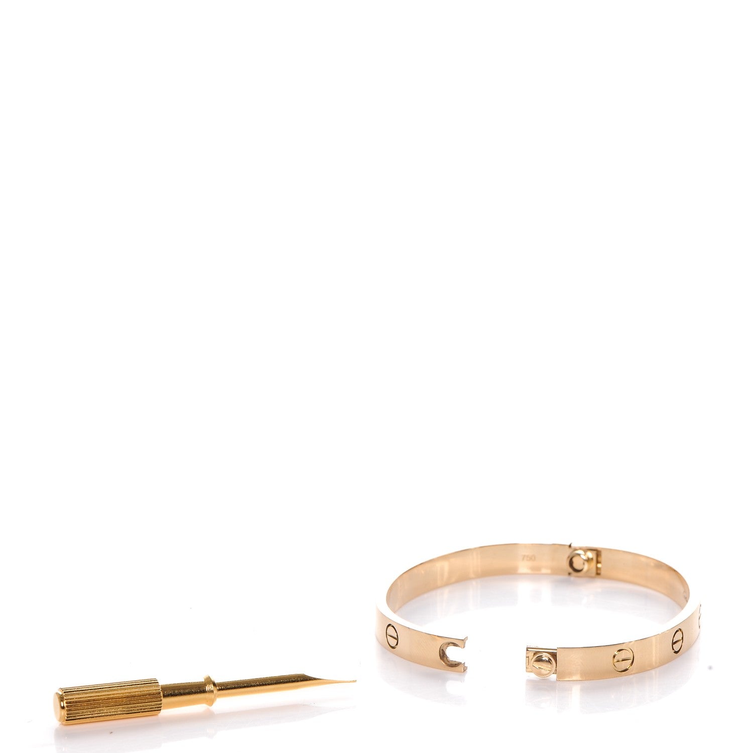 Cartier 18K Yellow Gold LOVE Bracelet 16 5 of 7