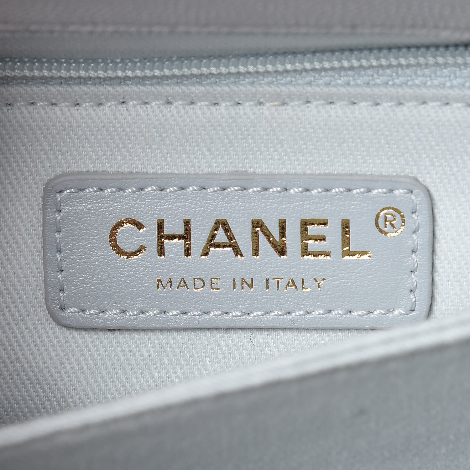 Chanel Caviar Quilted Mini Coco Handle Flap Light Grey 8 of 12