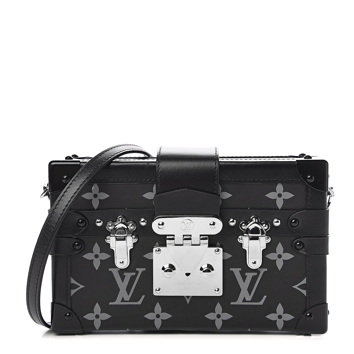 Louis Vuitton Reflective Petite Malle Black 1 of 9