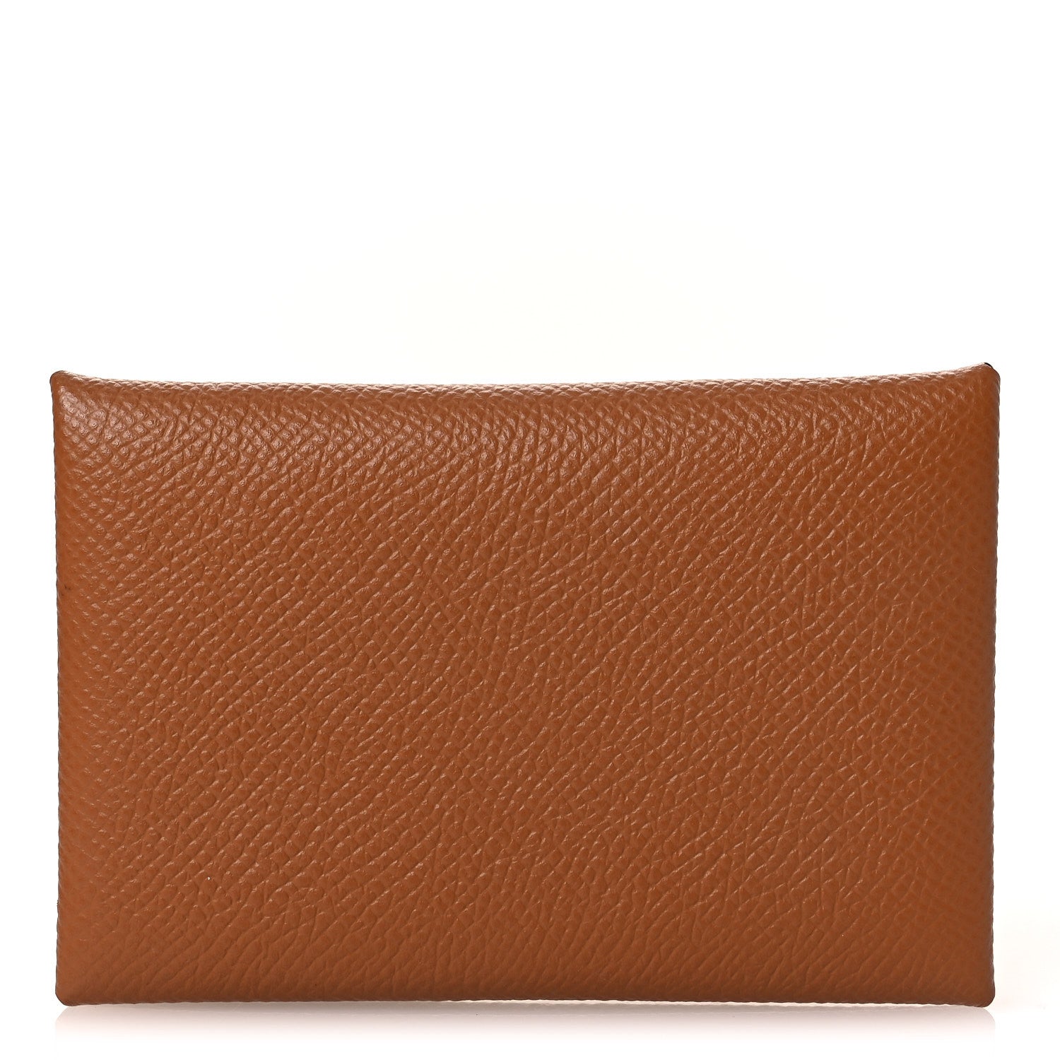 Hermes Epsom Calvi Card Case Gold 1 of 8