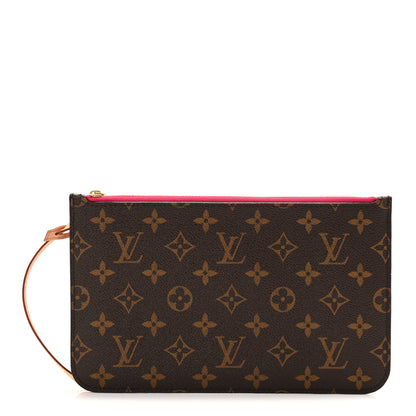 Louis Vuitton Monogram Neverfull MM GM Pochette Pivoine 1 of 7