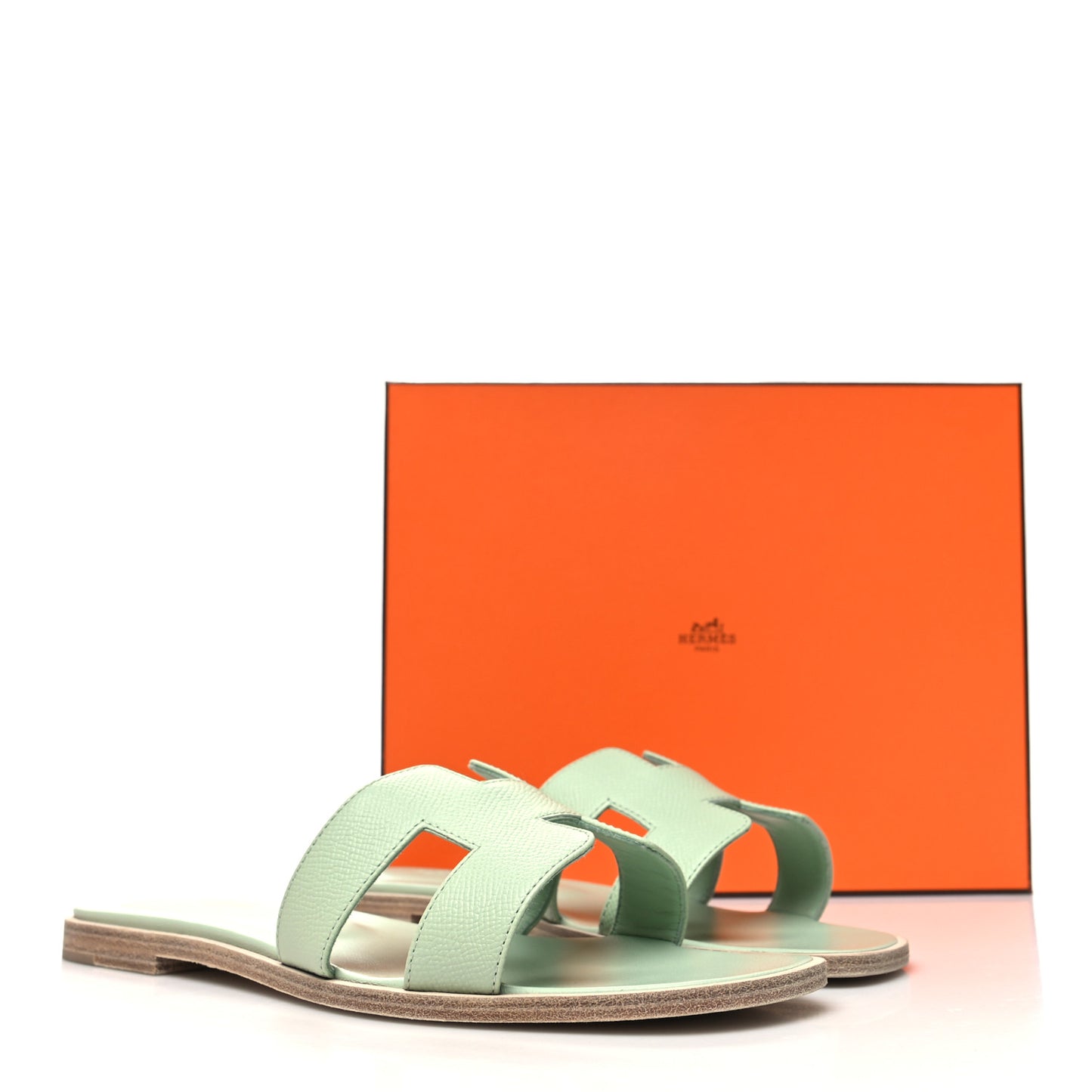 Epsom Oran Sandals 40.5 Vert Jade