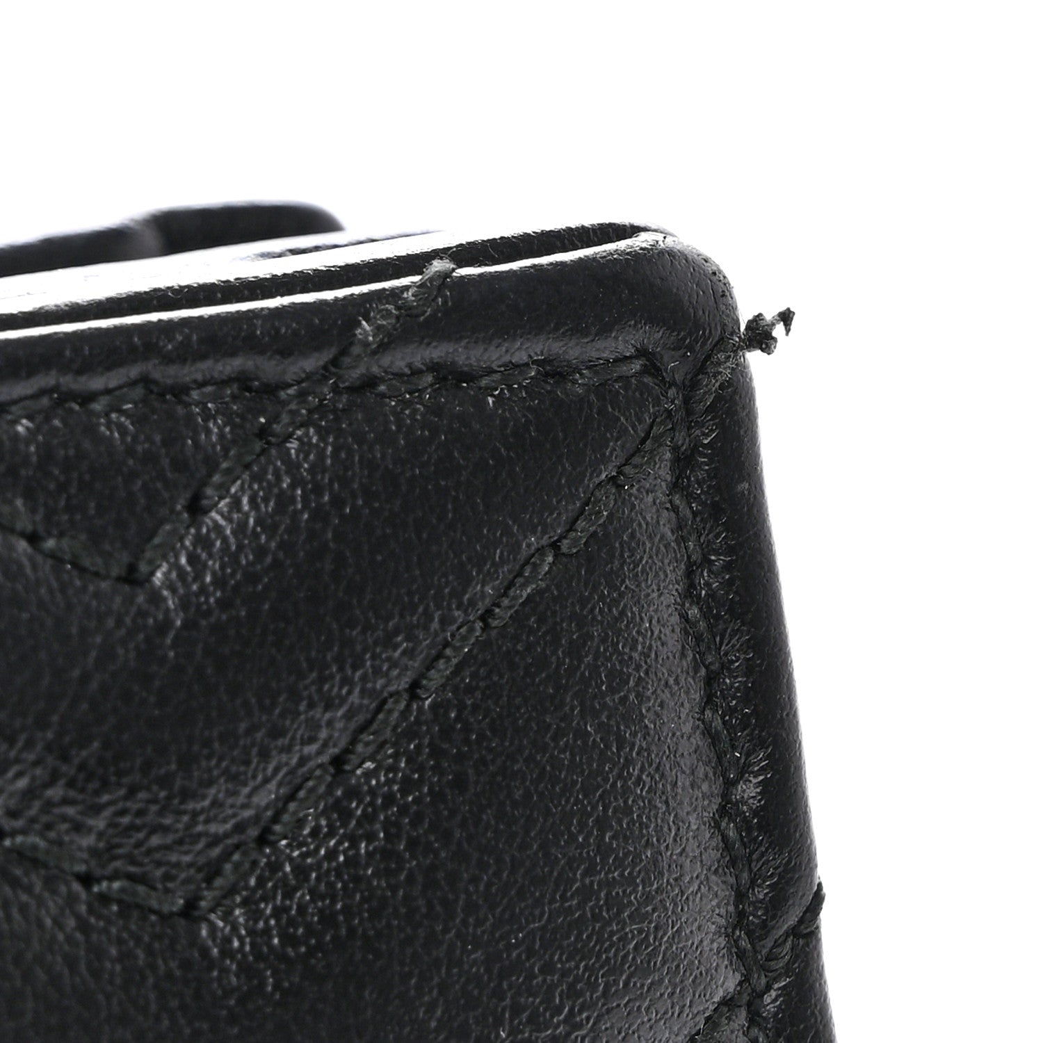 Gucci Calfskin Matelasse GG Marmont Card Case Wallet Black 8 of 10