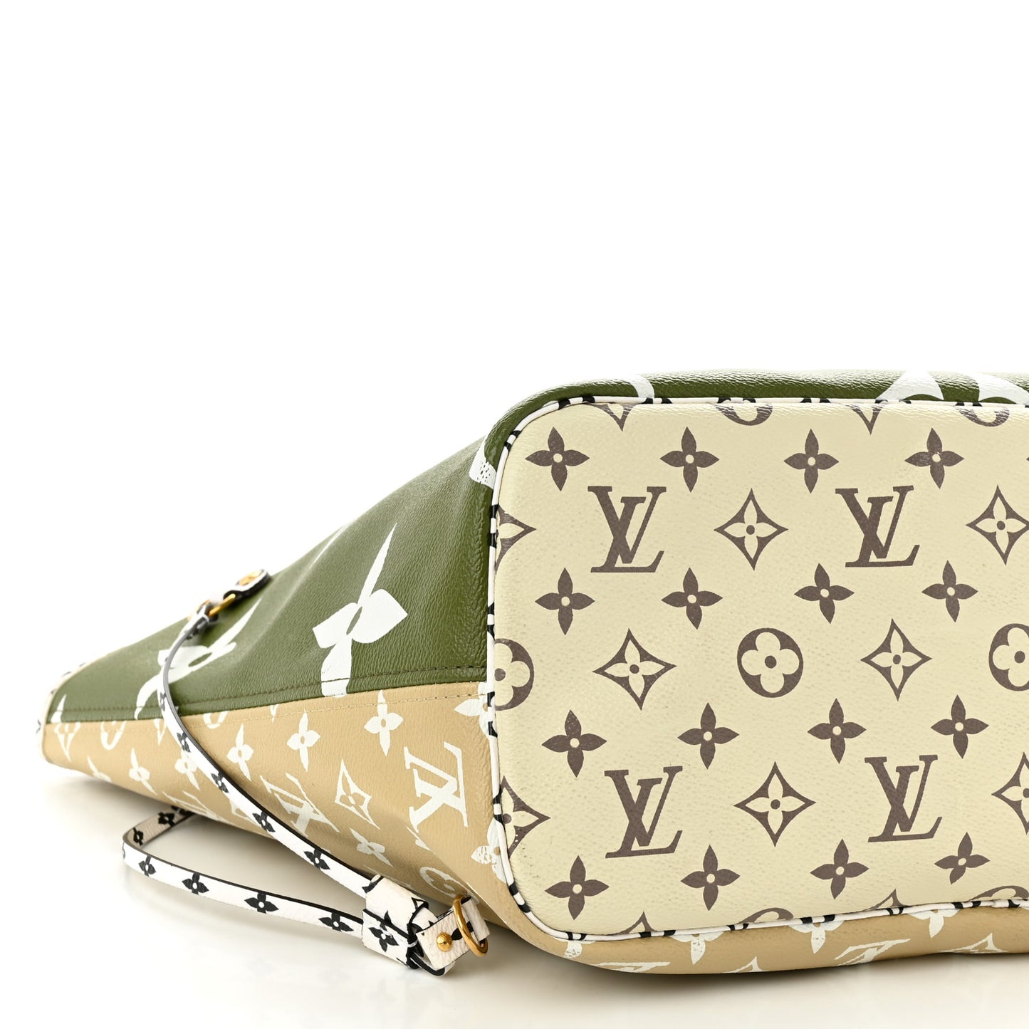 Monogram Giant Neverfull MM Kaki
