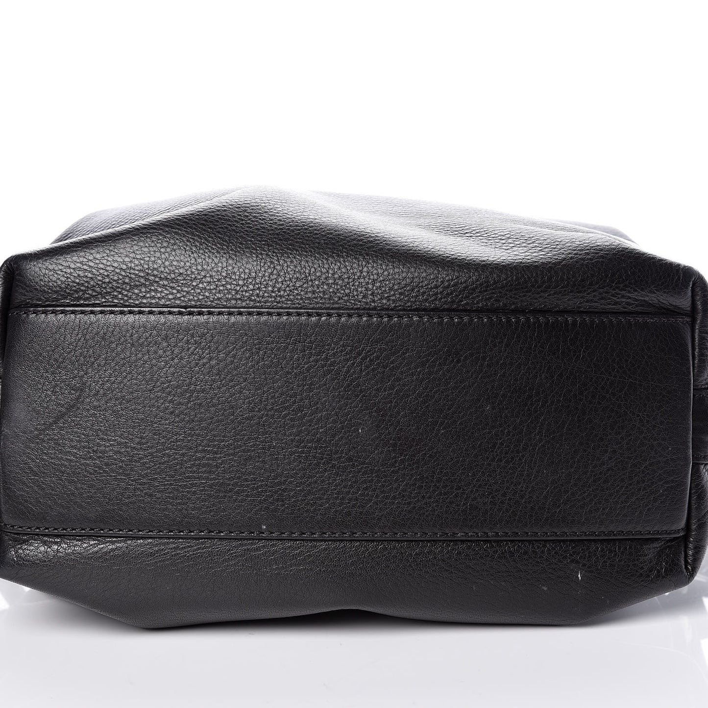 Pebbled Calfskin Small Nightingale Black