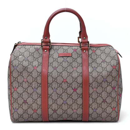 Gucci GG Supreme Stars Medium Joy Boston Pink 1 of 10