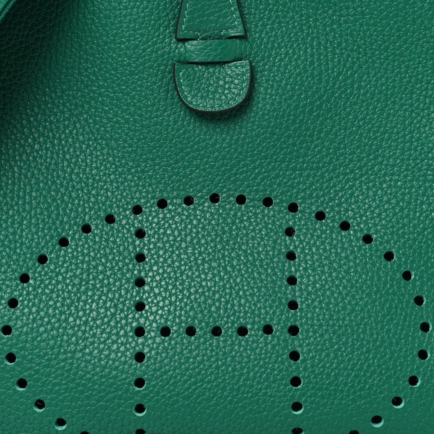 Hermes Taurillon Clemence Evelyne III PM Vert Vertigo 8 of 11