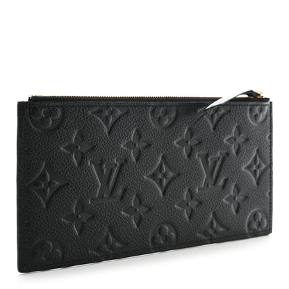 Louis Vuitton Empreinte Felicie Chain Wallet Zippered Insert Black 3 of 8