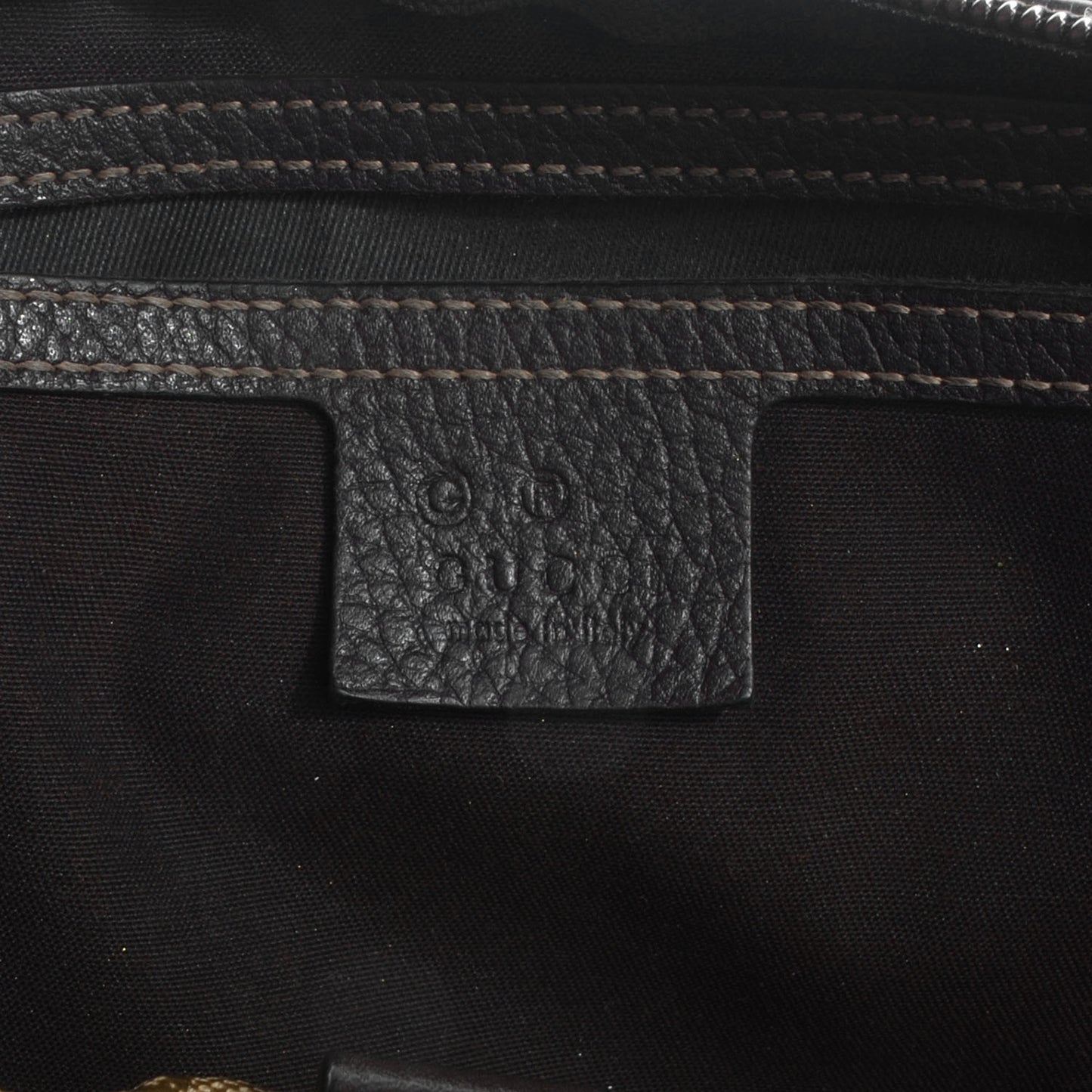 Crystal Monogram Medium Joy Boston Brown