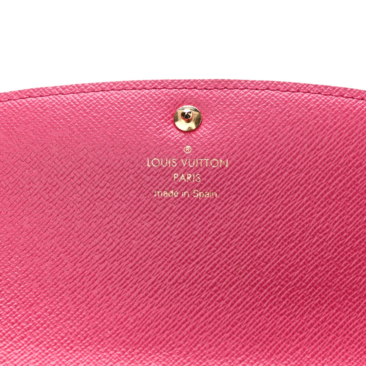 Monogram Bloom Flower Emilie Wallet Fuchsia