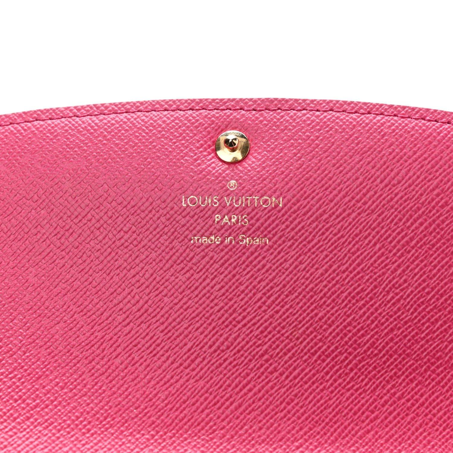 Louis Vuitton Monogram Bloom Flower Emilie Wallet Fuchsia 6 of 8