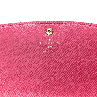 Louis Vuitton Monogram Bloom Flower Emilie Wallet Fuchsia 6 of 8