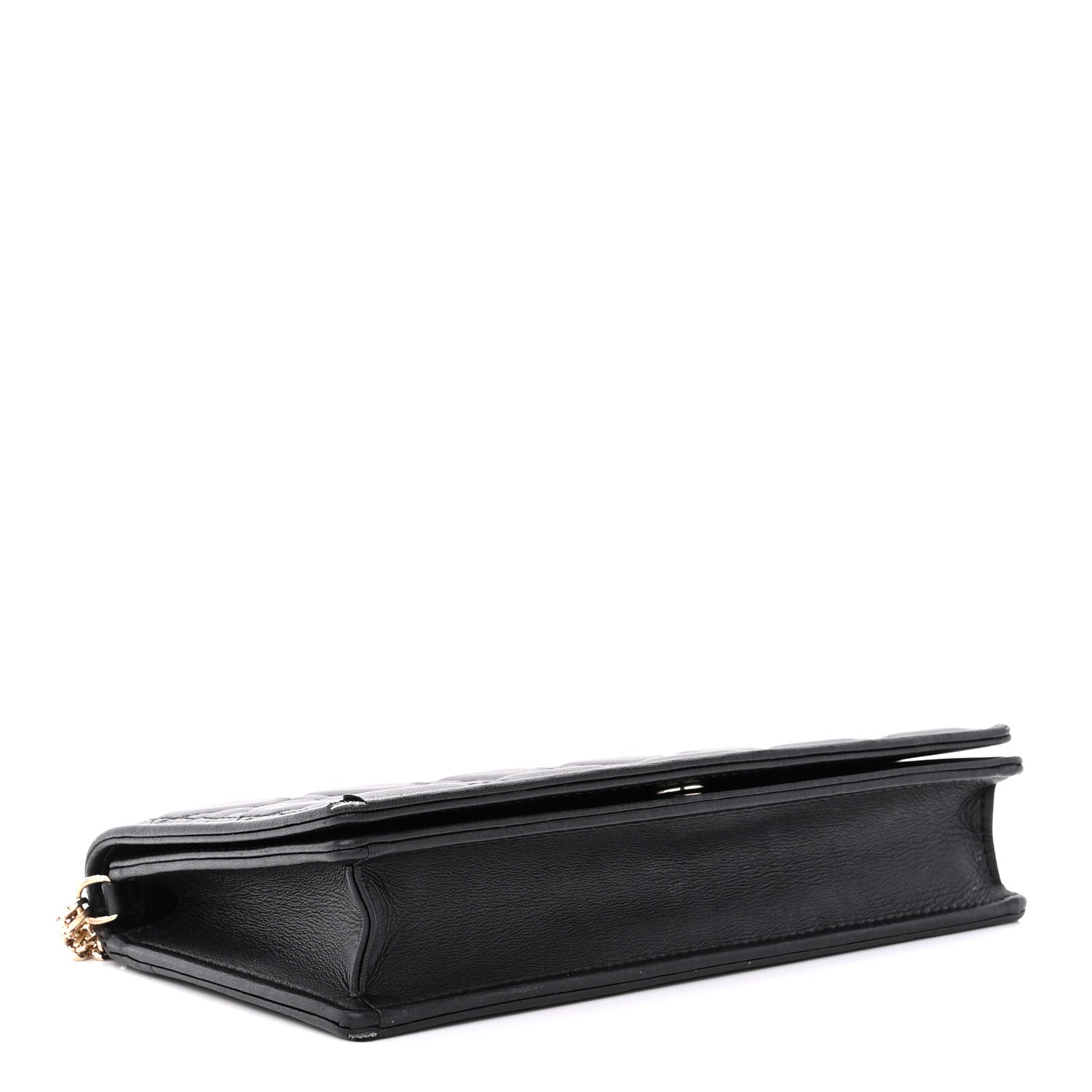 Christian Dior Lambskin Cannage Lady Dior Pouch Black 5 of 20