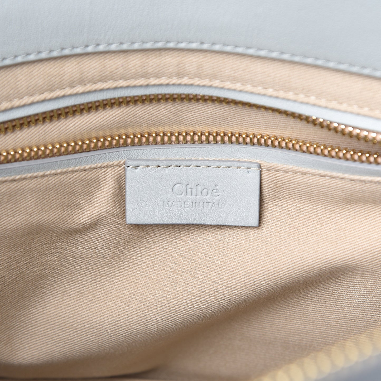Calfskin Suede Medium Roy Bag Airy Grey