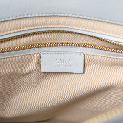 Chloe Calfskin Suede Medium Roy Bag Airy Grey 6 of 13