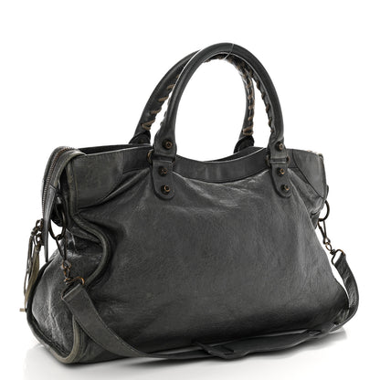 Balenciaga Agneau Classic Hardware City Anthracite 3 of 11
