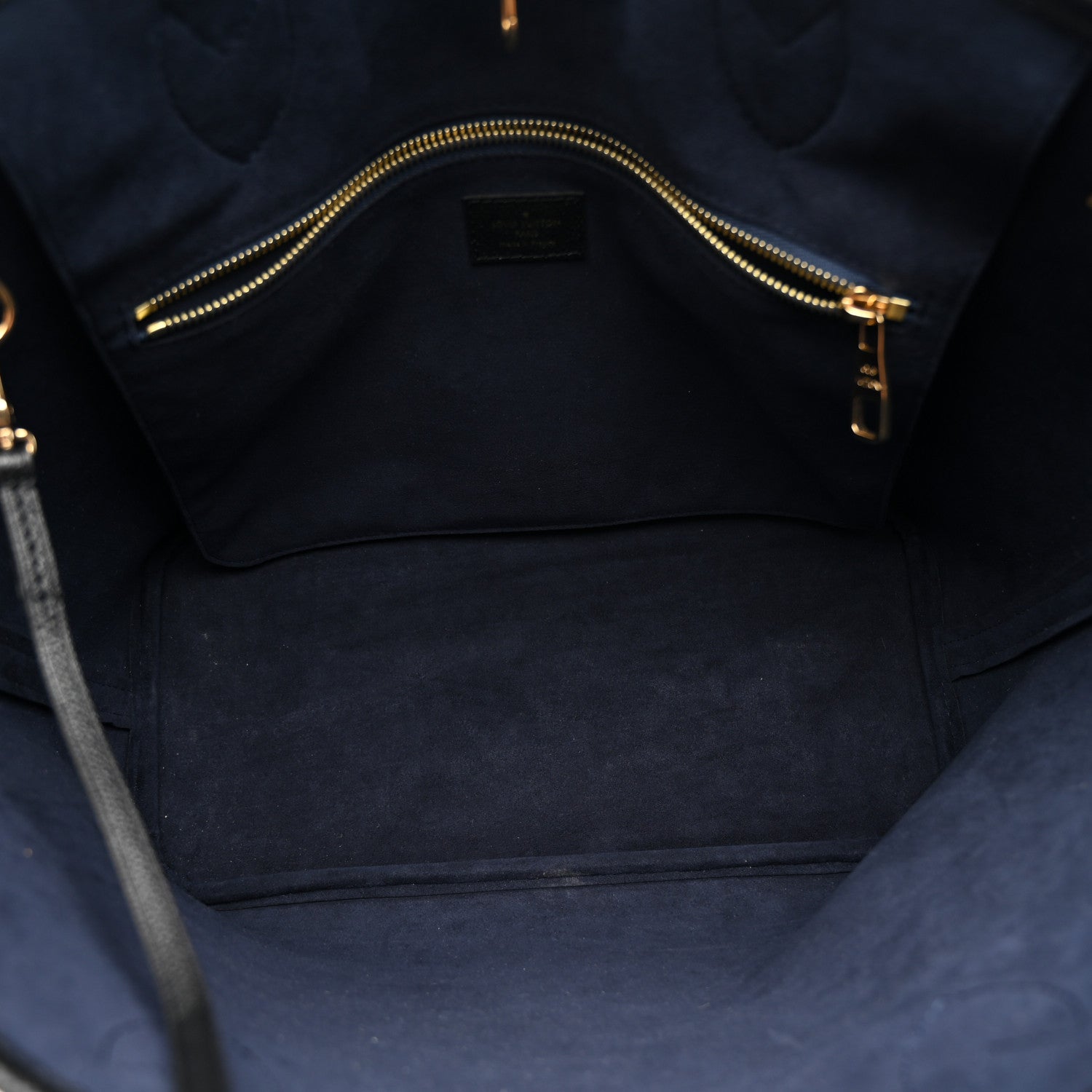 Louis Vuitton Empreinte Monogram Giant Neverfull MM Black 6 of 10