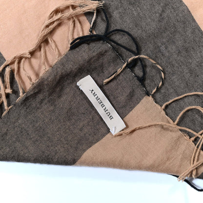 Burberry Wool House Check Scarf Brown 2 of 2