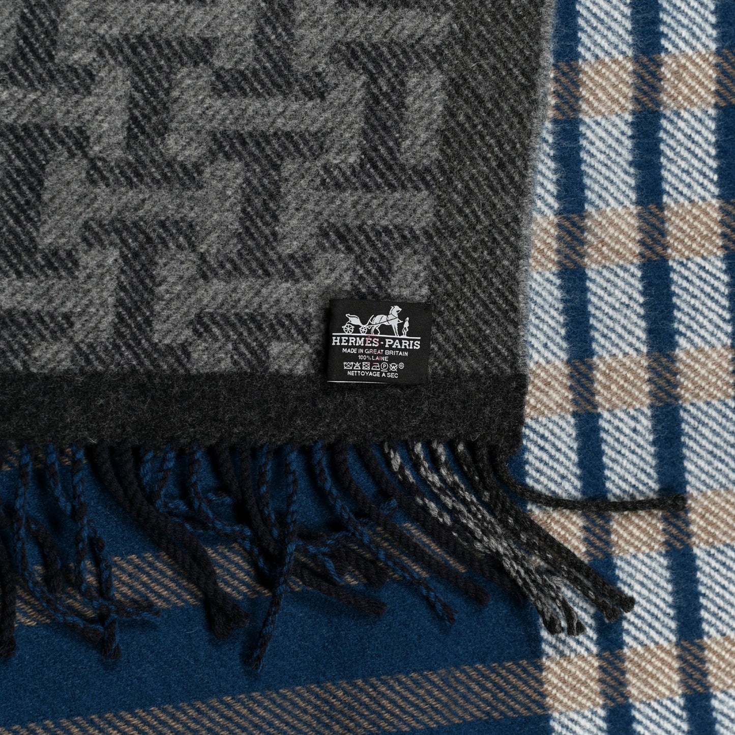 Wool Plaid Escapade Blanket