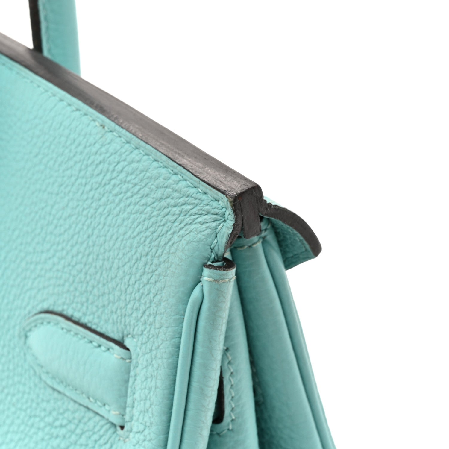 Hermes Togo BIRKIN 30 Bleu Atoll 15 of 15