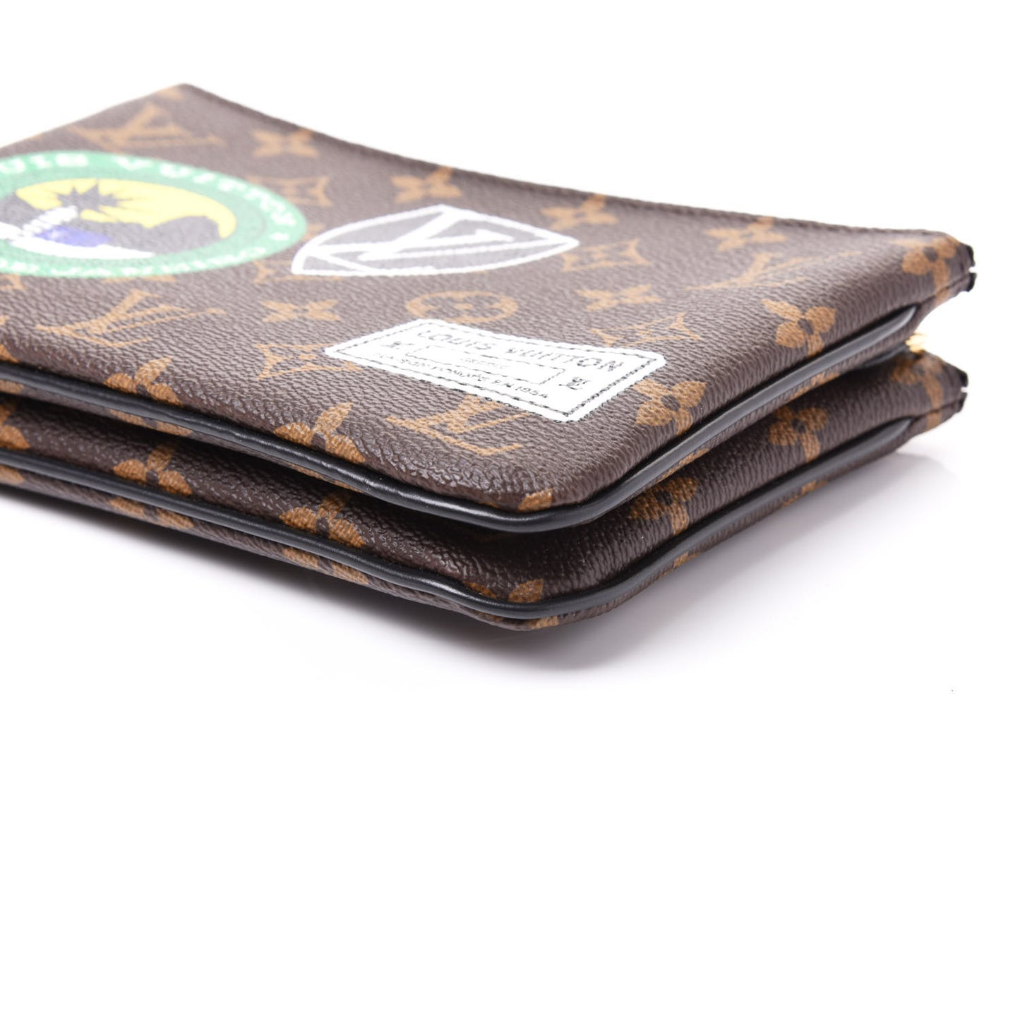 Monogram World Tour Double Zip Pochette