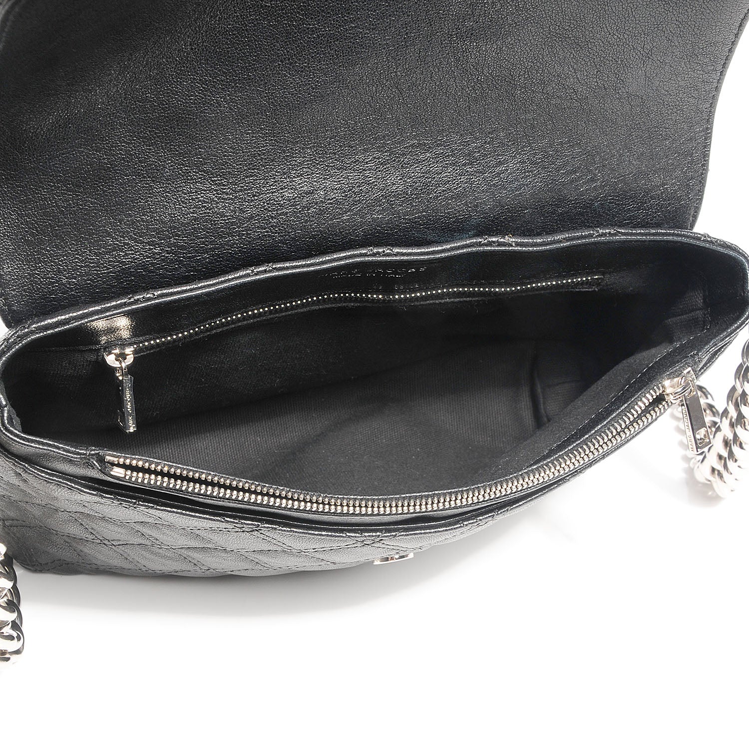 Marc Jacobs Quilted Lambskin The Large Single Flap Black 8 of 8