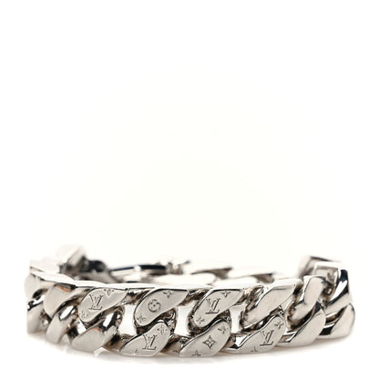 Louis Vuitton Monogram LV Chain Links Bracelet M Silver 1 of 5