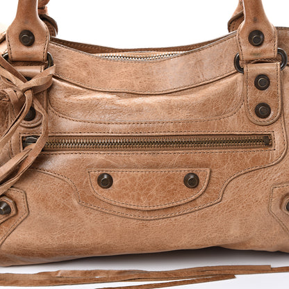 Balenciaga Chevre Classic Hardware First Caramel 7 of 10