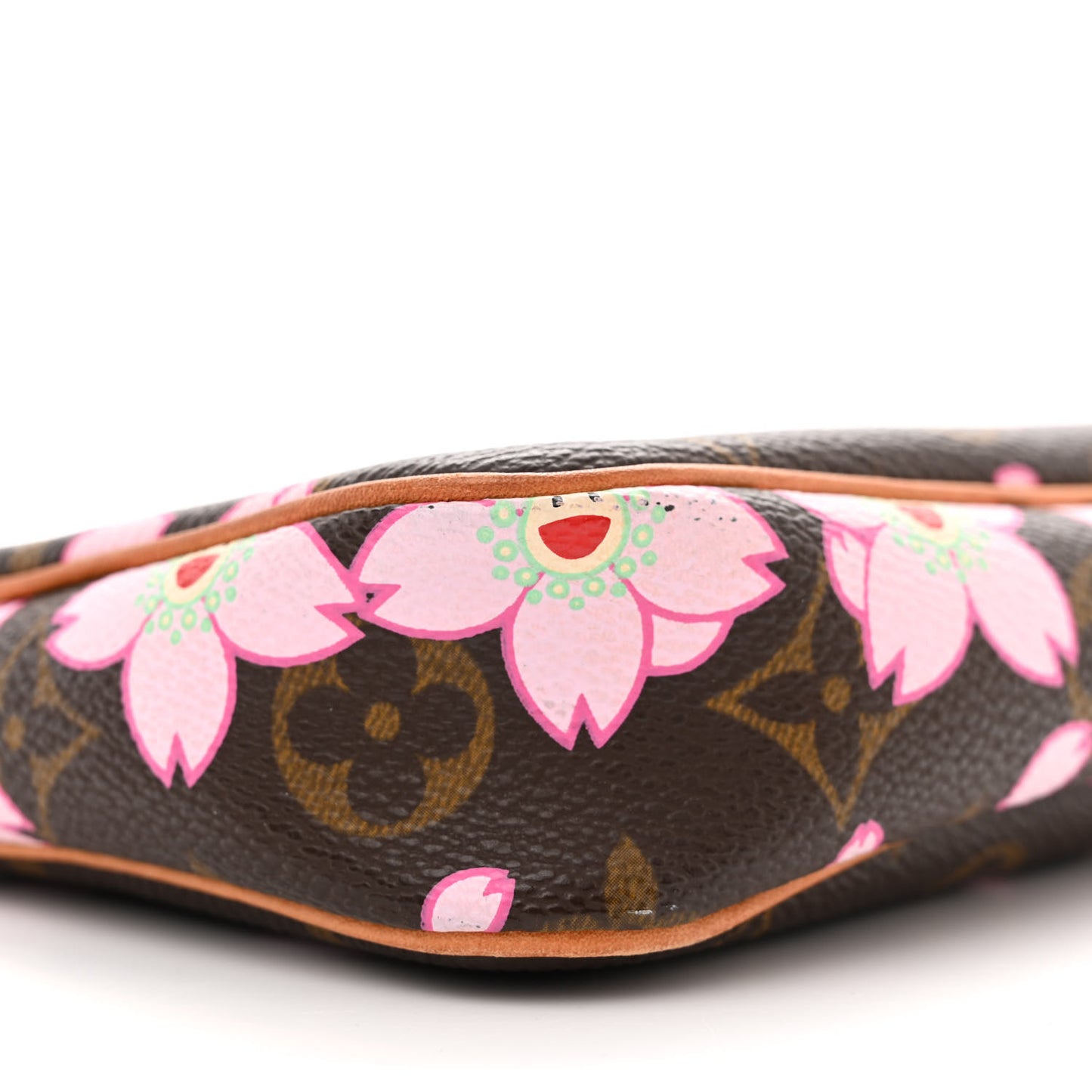 Monogram Cherry Blossom Pochette Accessories Brown