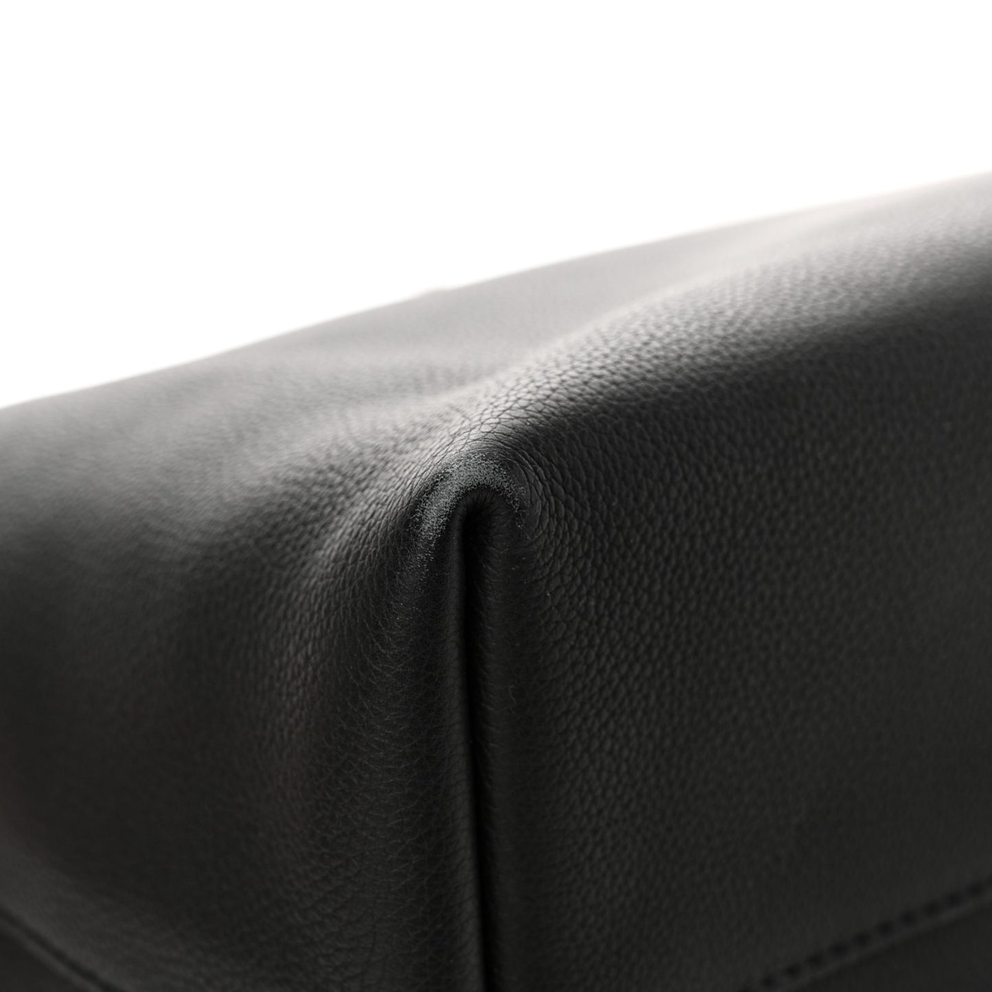 Calfskin Lockme Hobo Black