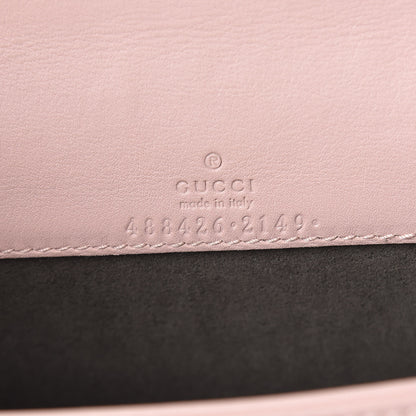 Gucci Calfskin Matelasse GG Marmont Mini Bag Perfect Pink 6 of 10