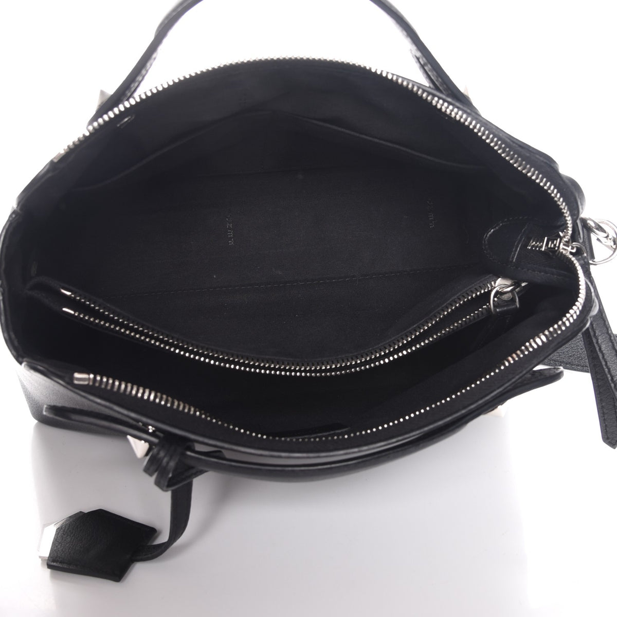 Fendi Vitello Dolce Medium By The Way Boston Bag Black 5 of 8