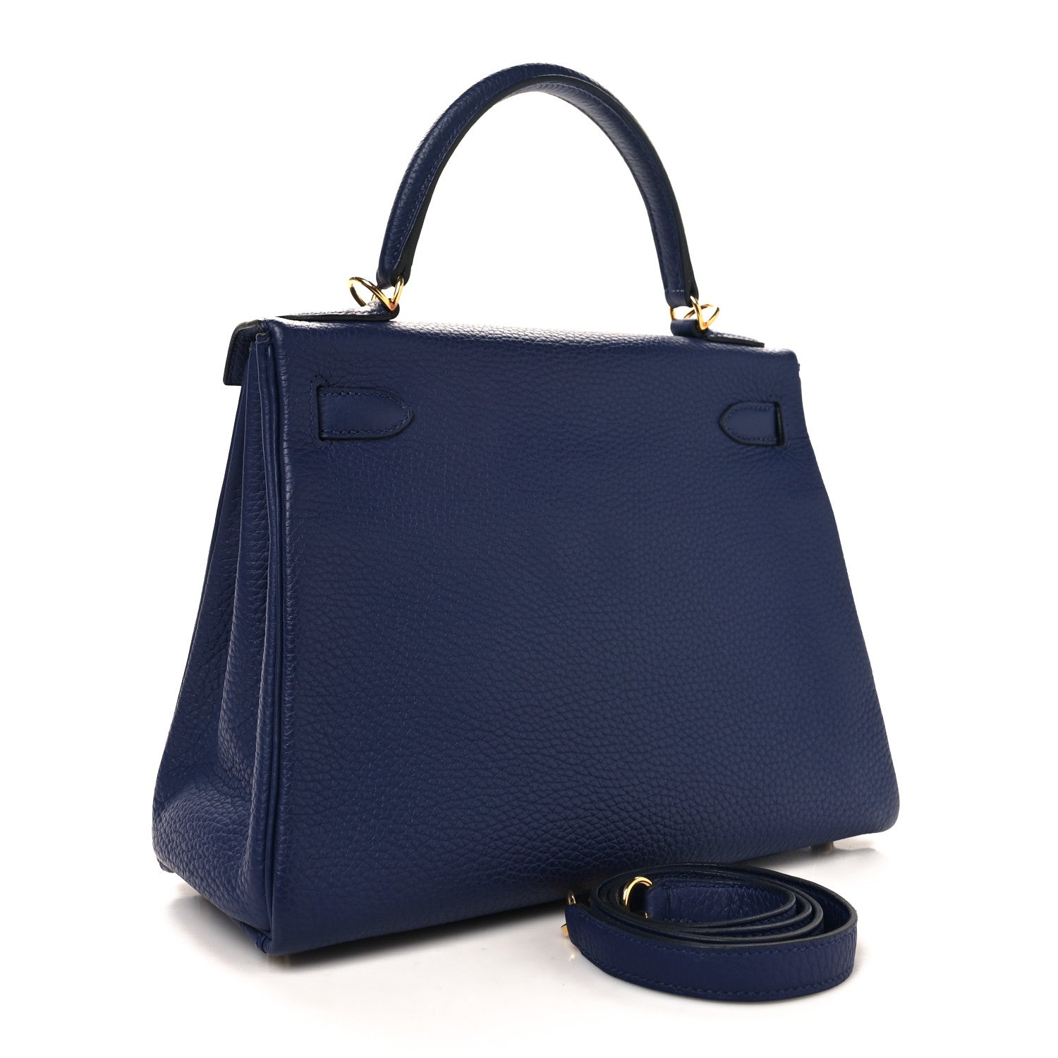 Hermes Togo Kelly Retourne 28 Bleu Encre 3 of 10