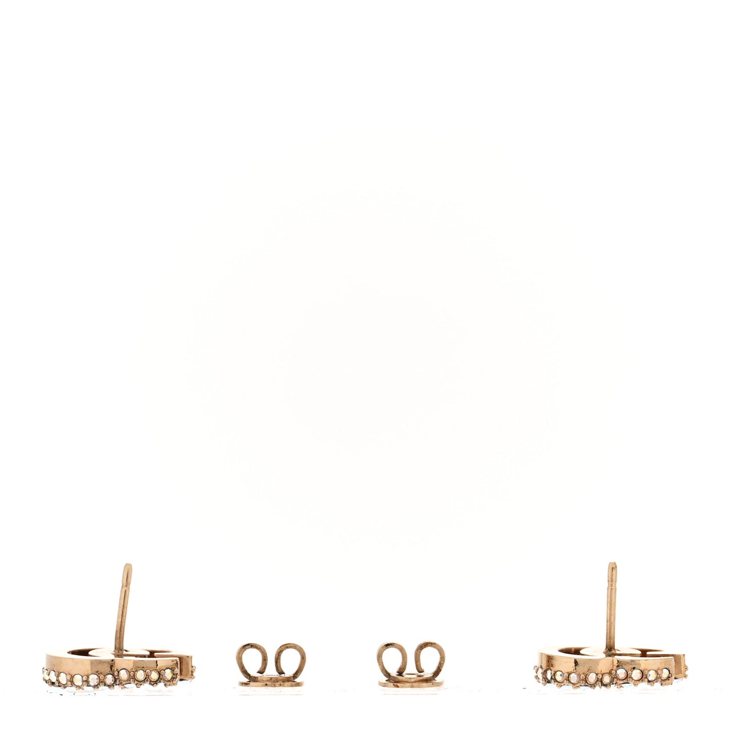 Crystal GG Marmont Stud Earrings Aurora Borealis